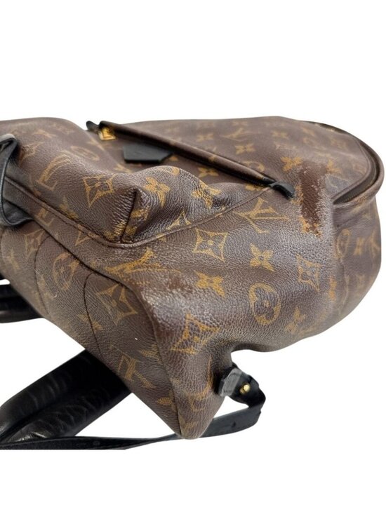 Louis Vuitton Backpack Palm Spring MM Monogram Leather Bags Brown main image 4